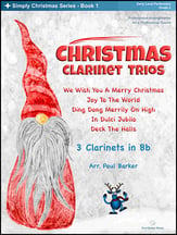 Christmas Clarinet Trios - Book 1 P.O.D. cover